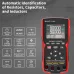 ZOYI ZT-DQ01 ZT-DQ02 Digital LCR Bridge Tester Meter Portable Handheld 0.3% Accuracy Capacitance Resistance Inductance Testing Multiple Frequencies