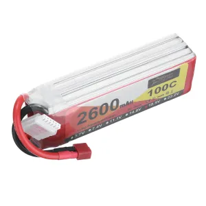 ZOP Power 18.5V 2600mAh 100C 5S LiPo Battery T Plug for RC Car
