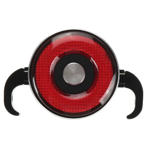 LAOTISmart Brake Bicycle Taillight Type-USB Rechargeable Aluminum Alloy Optical Intelligent Bike Light BTM Bike Taillight