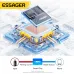 ESSAGER ES-X57 100W/60W Type-C to Type-C Power Display Cable Fast Charging Data Transmission Copper Core Line 1M/2M Long for iPhone 15 15 Plus for Samsung Galaxy Z Flip6 for Huawei Nova Flip for Xiaomi MIX Fold4