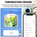 Tuya WiFi Temperature Humidity Sensor Smart Home Automation Voice Control Real Time Sensor USB Powered Supply with Amazon Alexa Google Home Asistant