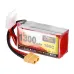 ZOP Power 14.8V 1300mAh 100C 4S Lipo Battery XT60 Plug for RC Racing Drone