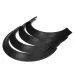 4pcs Car Fender Flares Flexible Yet Polyurethane Body Kits Extra Wide Body Wheel Arches Universal