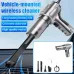 Cordless Vacuum Cleaner Brushless Motor Dual-Purpose Suction Blowing Pumping Inflation  Multi-Functional Cleaning Modes Car Home Vacuum Cleaner
