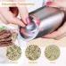 Electric Pepper Mill Sets Herb Coffee Grinder with LED Light Automatic Gravity Induction Salt Shaker Grinders Machine Spice Mill Tool