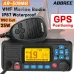 ABBREE AR-509MG VHF Marine Radio Fixed Mount 25W with GPS Waterproof IP67 DCS Call USA/INT/CAN Marine Radio Channels for Fishing