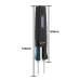 SEQURE 1 Pair Tweezer Tip for SQ HT140 Hot Tweezers 3.0FS & 4.0FS & 5.0FS Flat Shovel Tips