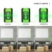 HILDA 2 Lines Green Laser Levels Mini Self Leveling 360 Horizontal Vertical Cross High-precision Gadgets for Carpet Hardwood Floor