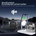 C09 15W 5-in-1 Magnetic Wireless Charger with RGB Light Rigital Display Fast Wireless Charging Stand for Smart Phones for iPhone 17 17 Pro 16 15 Pro Max for Samsung Galaxy Pura 80 Ultra for Smart Watch for Airpods