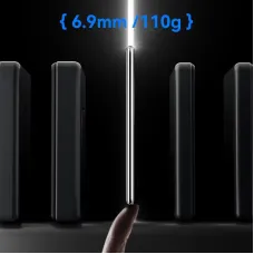 KUULAA KL-YD71 Double-glass Magnetic Power Bank 5000mAh 15W Magnetic Wireless Phone Charger External Battery Power Supply with 20W Type-C Fast Charging for iPhone 16 16 Pro 15 14 13 for Xiaomi 15 Ultra for Huawei Pura X for Samsung Galaxy S25 Ultra