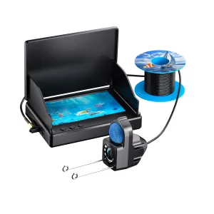 4.3-Inch Underwater Viewing Camera 1080P HD Fish Finder 5000mAh Battery IP68 Night Vision Type-C Charging 15-30m Cable