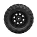1/10 RC Car Upgraded Monster Rock Crawler Climbing Truck Tires Wheel Rims Wltoys MJX SCY Off-Road Vehicles Models Parts Accessories