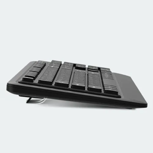 LENOVO ThinkPlus KM210 Pro 2.4GHz Wireless Keyboard and Mouse Set 104-keys Keyboard 800-1600DPI Mouse Ergonomics Design Splashproof Wireless Combo for PC Laptop Computer