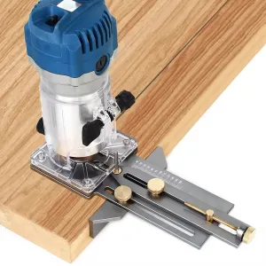 Circle Cutting Jig For Electric Hand Trimmer Wood Router Milling Circle Slotting Trimming Machine DIY Woodworking Tools