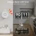 NEO Tuya WiFi Smart Water Leak Alarm with 3 Water Sensors Sound and Light Alerts for Smart Home Automation and Leak Detection