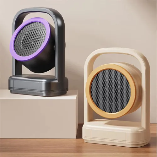 Tevorex 500W Portable Space Heater with Adjustable Temperature, Dual Heating Modes, Energy-Saving Design & Overheat Protection for Home & Office