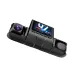 1080P Triple Lens Car Dash Cam Dashcam Front  Inside & Rear HD Car DVR 120 Angle Loop Recording Gravity Sensor