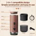 Comfook 3-in-1 Portable Coffee Machine Portable Italian Espresso Capsule Coffee Machine Cordless Heating Mini Coffee Machine