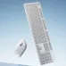 2025 Xiaomi Wireless Keyboard Mouse Set 3 104 Keys Silent 2.4GHz Keyboard 1000DPI Mouse Ergonomic Design For Computer PC Laptop Office Tablet
