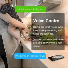 Aqara D1 Smart Zigbe Switch Wireless Switch Key Light Remote Control Fire Wire With /No Neutral Work With Mi Home HomeKit