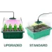 5 Packs Seed Starter Tray Kit with Enhanced Humidity Control System Reusable Silicone Trays 60 Dynamic Growth Cells 4 Spectrum Lights Effective Drainage Holes for Optimal Plant Growth