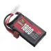 ZOP Power 7.4V 1800mAh 120C 2S LiPo Battery T Plug for RC Car