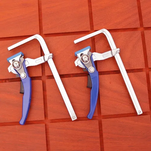 160x60mm Quick Release Ratchet Dovetail Clamp F Clamp Woodworking Clamping Tool for Joinery Work for 14-Degree by 1/2" Dovetail Tracks