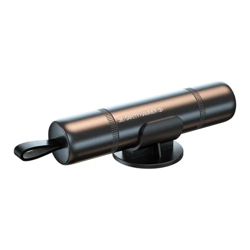 2 in 1 Mini Car Safety Hammer Breakers Multi-function Escape Tool Car Emergency Safety Hammer Cut the Seat Belt Tungsten Steel Rescue Tool