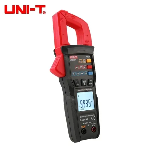 UNI-T New Digital Clamp Meter UT202BT Bluetooth Connection 600A AC/DC Current Voltage 9999 Counts TRMS NCV Ammeter Tester