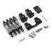 Metal Upgraded Shock Absorber Tie Rod Set JJRC C8801 AUSTAR AX-8560 TRX4M 1/18 RC Car Accessories Parts