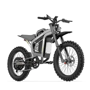USA DIRECT COSWHEEL R19 Electric Bike 72V 40AH 3000W(Peak 6000W) Motor Recommended Top Speed 25KM/H Front Tires: 70/100-19,Rear Tires: 80/100-19 Tire 200KM Max Mileage 120KG Max Load Electric Bicycle