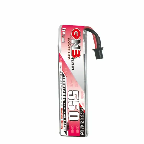 6Pcs Gaoneng 3.8V 550mAh 100C 1S LiHV Battery A30 Plug for Emax Tinyhawk S BetaFPV Beta75X