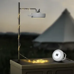 Outdoor Camping Portable Tape Measure Light Tent Camping Canopy Ambient Lighting Decorative Light Ambient Light Retractable Led String Light