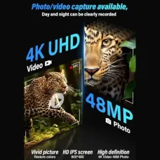 IPRee DT89 Digital Rotatable Binocular Telescope Camera 4K UH48MP Camera Digital Infrared Night Vision Binoculars for Hunting with Compass