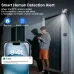 Hiseeu WHD912B 2MP Outdoor Security Camera 1080P HD IP66 Waterproof Color Night Vision AI Human Detection Wireless WiFi Camera ICSEE App