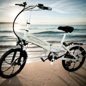 USA DIRECT GIDUCTON EC100 Electric Bike 48V 12AH 750W Motor Recommended Top Speed 25KM/H 20inch Tire 50KM Max Mileage 120KG Max Load Electric Bicycle