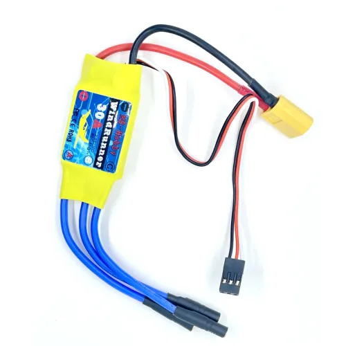 2PCS Brushless ESC 30A Speed Control 2S 3S XT60 Plug JR for 2212 Brushless Motor KT SU27 RC Airplane FPV Racing Drone RC Car Boat
