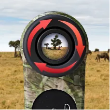 ARTBULL Hunting Rangefinder 6X Magnification Shooting Rangefinder 1000M Hunt Telescope Distance Meter Monocular Range Finder