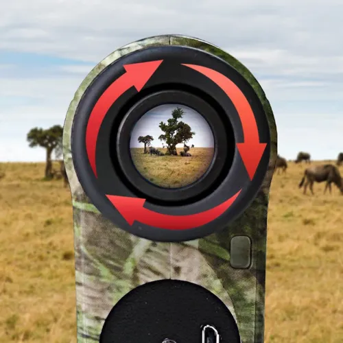 ARTBULL Hunting Rangefinder 6X Magnification Shooting Rangefinder 1000M Hunt Telescope Distance Meter Monocular Range Finder