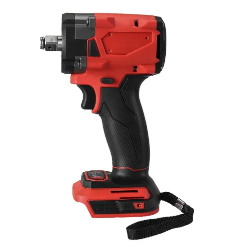 Cordless Electric Wrench 2000N.M High Torque Brushless Motor LED Work Light Adapted to 18V Battery Stepless Speed Change Heavy Duty