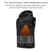 TENGOO HT-09 Heated Vest 9 Heating Areas Oversized Women Men Winter Vest Self Heating Hoodie Vest Usb Electric Thermal Vest Jacket Outdoor Vest