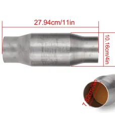 3 inch Inlet/Outlet Catalytic Converter Universal High Flow Stainless Steel