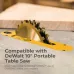 Dado Throat Plate for DeWalt 10 Inch Table Saw Aluminum Alloy Supports 8 Inch Dado Blade Fits for DWE7490 DWE7491 DWE7491RS DWE7492 Adjustable