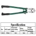 12 Inch Bolt Cutter High-Quality Steel Non-Ferrous Metal and Rebar Cutting Ergonomic Grip Handles Precision Blades 300mm Hand Tool