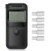 MR997 Digital Alcohol Breathalyzer with 5 Mouthpieces LCD Display Portable Breathalyzer Alcoholometer
