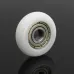 10pcs Nylon Plastic Carbon Steel Bearings Pulley Wheels Embedded Ball Bearings 5*23*7mm