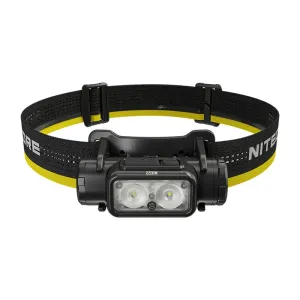 NITECORNU53 1800lm High Lumen LEHeadlamp 8 x NiteLab UHLEDs Rechargeable Lightweight Waterproof Head Lamp Built-in 6000mAh Battery Headlight