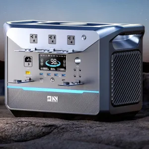 USA Direct DaranEner NEO1500 Pro 1800W LiFePO4 Portable Power Station 1382.4Wh Solar Generator 1.3 Hours Quick Charge 15MUPBalcony Power Station with UPlug