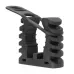 Universal Tool Clamp Adjustable TPU TPE Holder Supports 5/8 to 2-1/4 Inch Diameter Compact Grip Shock Absorption Storage