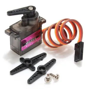 4PCS MG90S RC Micro Plastic Servo 13.4g for ZOHD Volantex Airplane RC Helicopter Car Boat Model